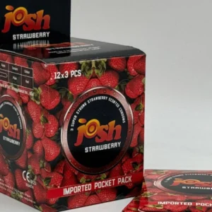 Flavored condoms with a sweet strawberry taste designed to enhance intimacy.