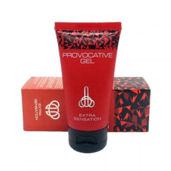 A topical gel designed to enhance male performance and sensitivity for a more pleasurable experience